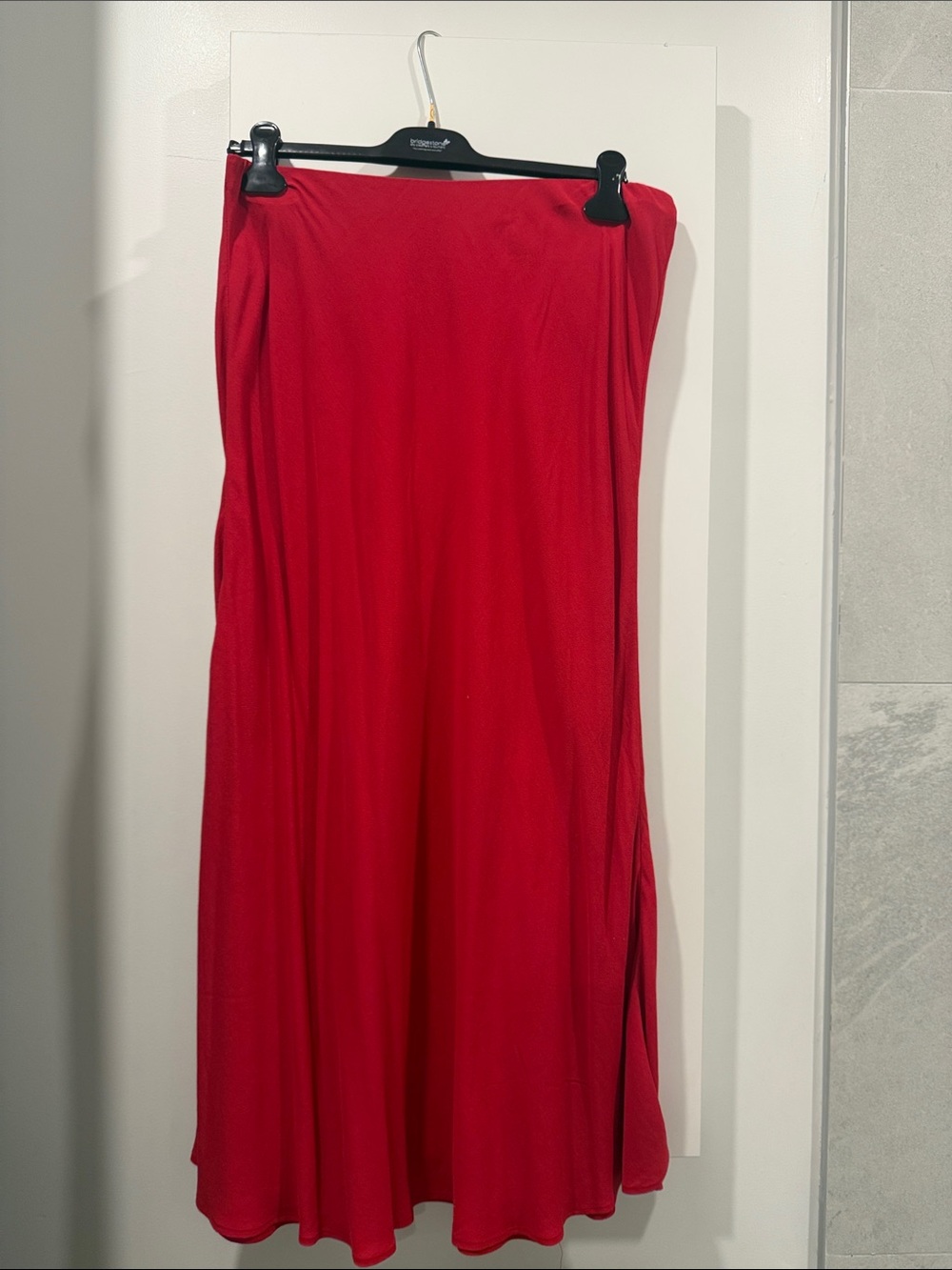 H&M Vibrant Red Maxi Skirt